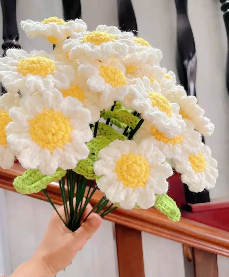 Cách đan hoa cúc bằng len cần chuẩn bị nguyên liệu và dụng cụ phù hợp Cách đan hoa cúc bằng len cần chuẩn bị nguyên liệu và dụng cụ phù hợp
