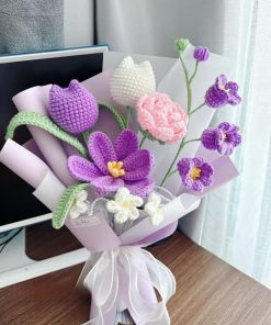 Hoa Linh Lan Len || Bó Linh Lan Bằng Len Handmade 3 Bó hoa linh lan bằng len