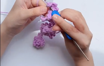 Móc phần hoa lavender Móc phần hoa lavender