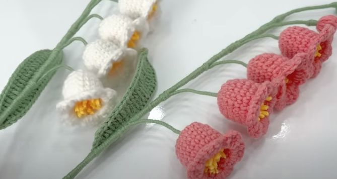 Cách Móc Hoa Chuông Bằng Len Chi Tiết & Xinh Xắn 18 nhanh hoa chuong len hoan thien 2