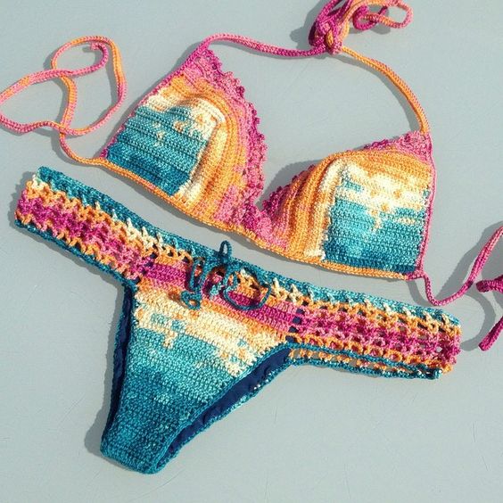 Bikini len đã trở thành xu hướng cực hot trong mùa hè