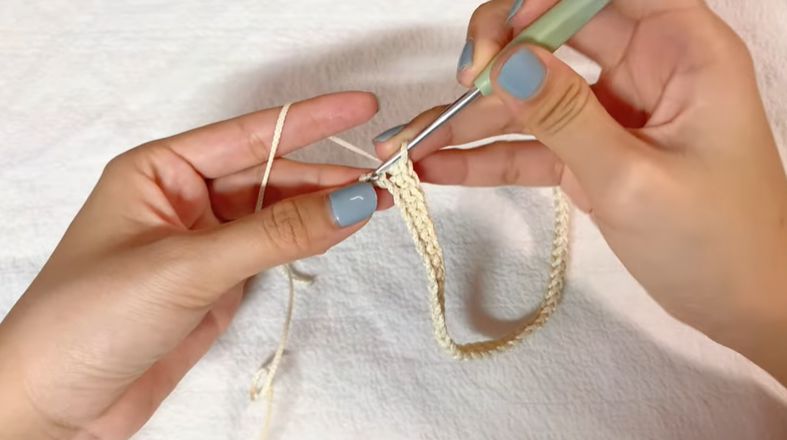 Hướng Dẫn Móc Len Túi Tote Handmade Thời Trang Cho Chị Em 9 Móc Dây đeo túi tole