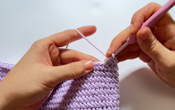 Hướng Dẫn Móc Túi Đeo Chéo Bằng Len Xinh Xắn 11 moc phan than tui deo cheo bang len