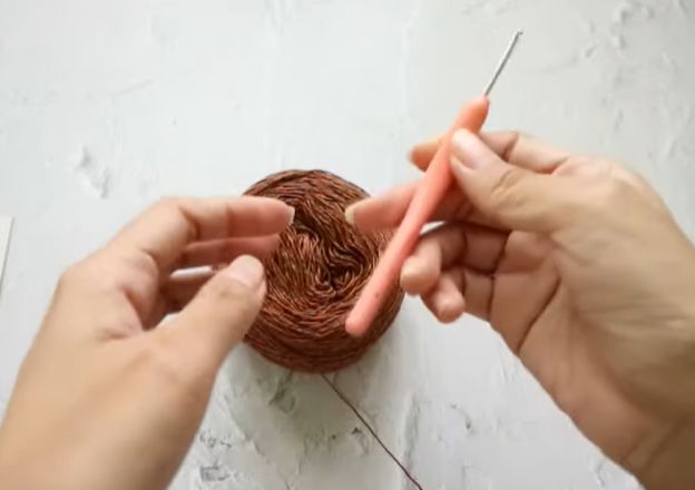 Hướng Dẫn Cách Móc Túi Len Xách, Giỏ Len Tự Đan Handmade 6 nguyên liệu móc túi len