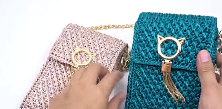 Hướng Dẫn Cách Móc Túi Đựng Điện Thoại Bằng Len 12 túi điện thoại bằng len hoàn thiện